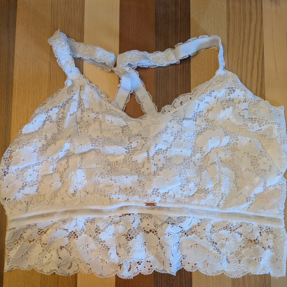 Lace Bralette in White